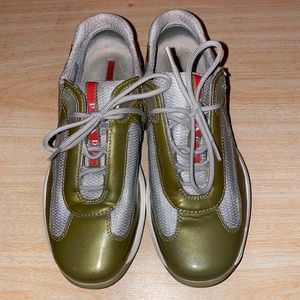 Women’s America’s Cup Prada Sneakers